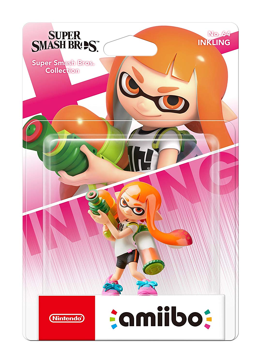 FIGURA AMIIBO INKLING CHICA